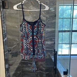 INC International Concepts Multicolor Patterned Camisole
